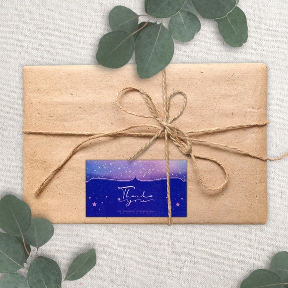 Sublime ⋆ Thank You Business Cards ⋆ Manifest Miracles - Picture 4 of 6